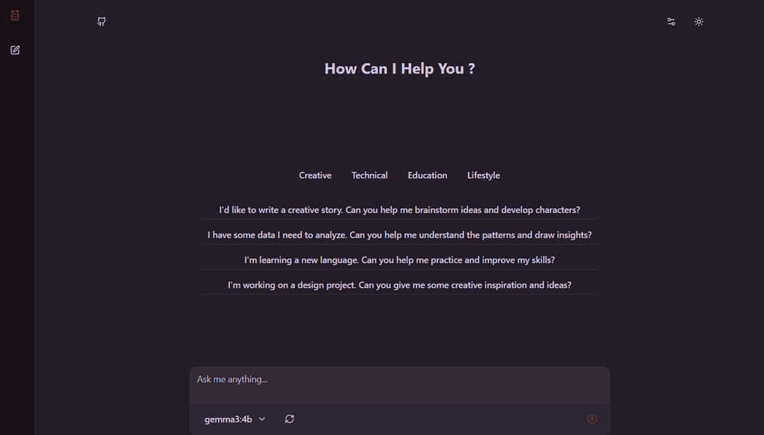 Local Llama project screenshot